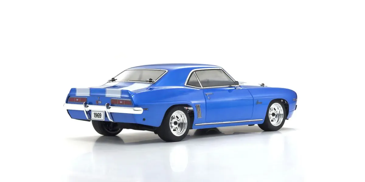 Kyosho 1969 Chevrolet Camaro Z/28 Le Mans Blue - Fazer Mk2 FZ02 - 1:10 4WD RTR RC Car