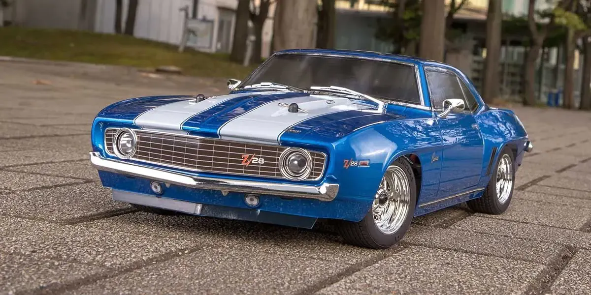 Kyosho 1969 Chevrolet Camaro Z/28 Le Mans Blue - Fazer Mk2 FZ02 - 1:10 4WD RTR RC Car
