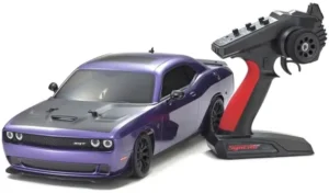 Kyosho Dodge Challenger SRT Hellcat Plum Crazy Purple - Fazer Mk2 FZ02L - 1:10 4WD RTR RC Car