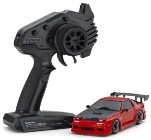 Kyosho Mini-Z AWD Mazda Savanna RX-7 FC3S Aero Readyset - Red - 32646R