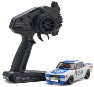 Kyosho Mini-Z AWD Nissan Skyline 2000GT-R KPGC10 Racing 1972 #15 Readyset - 32643BL