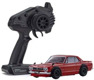 Kyosho Mini-Z AWD Nissan Skyline 2000GT-R KPGC10 Tuned Ver. Readyset - Red - 32636R