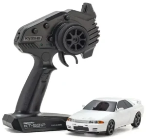 Kyosho Mini-Z AWD Nissan Skyline GT-R N1 Version R32 Readyset - White - 32639W