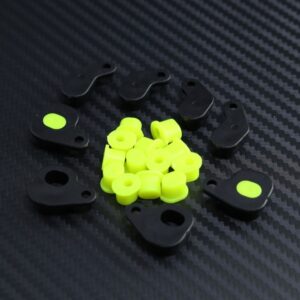 Upper Arms Inserts Front and Rear (Yellow), Full Set for Mayako MX8 (-22-25)