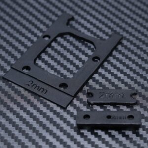 Vorderes 2-mm-Kunststoff-Getriebeabstandshalter-Set für Mayako MX8 (-22-25)