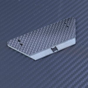 Carbon Fiber 0mm Diff Height Chassis Brace for Mayako MX8 (-25)