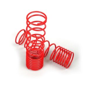 Shock Spring Prog. 130mm Red (2)