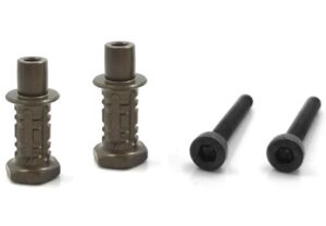 Shock Standoffs +4mm (2) - 7075-T6 Alum - MP10 | MP11 - T-Work's