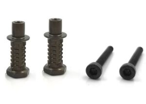 Shock Standoffs +5mm (2) - 7075-T6 Alum - MP10 | MP11 - T-Work's