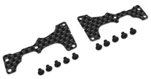 Suspension Arm Stiffeners Front Upper Carbon 1.0mm - MP11 - T-Work's