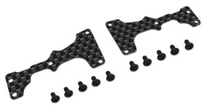 Suspension Arm Stiffeners Front Upper Carbon 1.5mm - MP11 - T-Work's