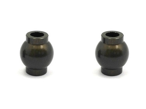 Balls (Mounting) 7.8mm (2) - Hard Coated Alum 7075-T6 - MP11 - T-Work's