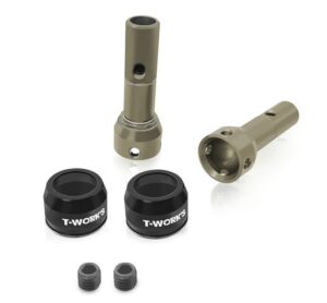 Drive Shaft Axle F/R Hard Coated 7075-T6 Alu (2) - MP11 - T-Work's