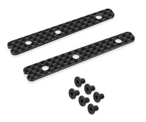 Hintere Verbundwerkstoff-Strebe 1,0 mm - Graphit - MP11 - T-Work's
