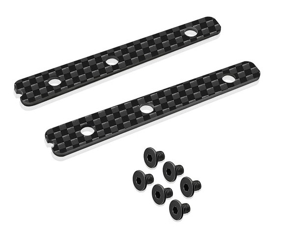 Hintere Verbundwerkstoff-Strebe 1,0 mm - Graphit - MP11 - T-Work's
