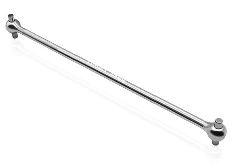 Drive Shaft Center Rear 118mm - 64 Titanium - MP11 - T-Work's