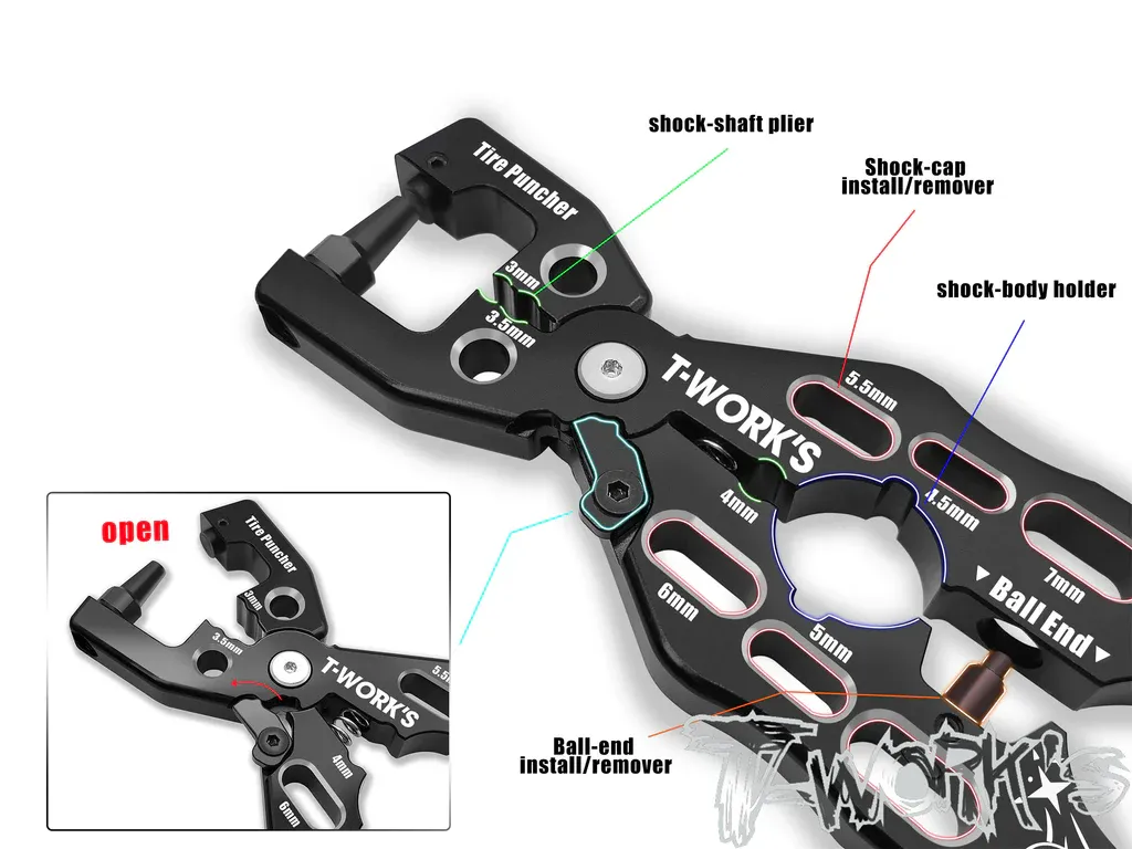 T-Work's Multi purpose tire puncher