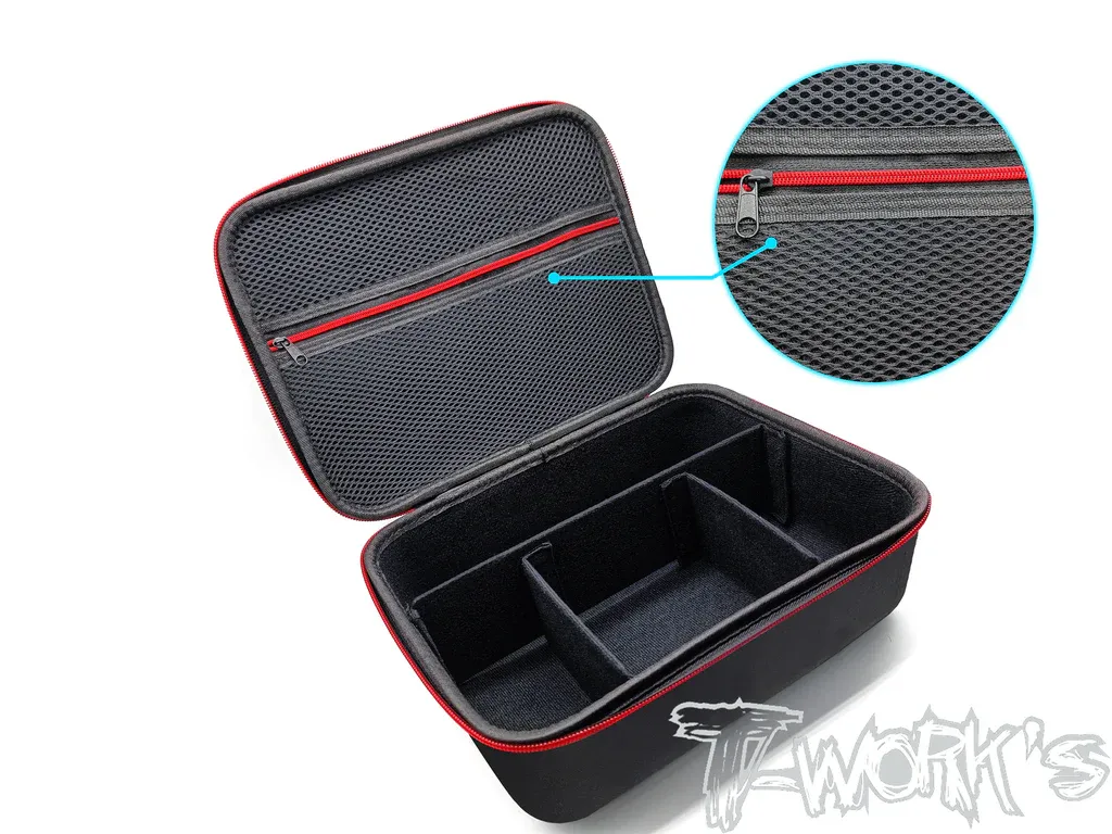 Compact Hard Case RC Parts Bag V2 - T-Work's - TT-139-B