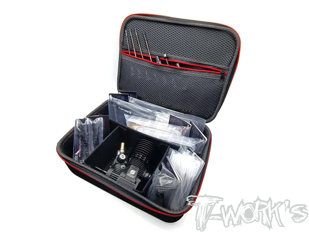 Compact Hard Case RC Parts Bag V2 - T-Work's - TT-139-B