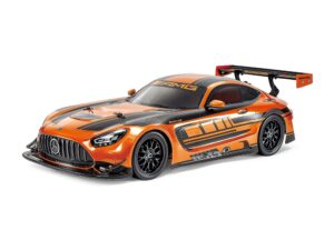 Tamiya Mercedes-AMG GT3 EVO (47519) - TT02 - Painted Body - 1:10 4wd RC Car Kit