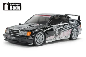 Tamiya Mercedes-Benz 190 E 2.5-16 (47525) - TT-02 - Painted Body - 1:10 4wd RC Car Kit
