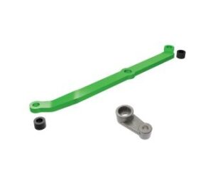 Traxxas Steering Link & Metal Servo Horn - Green Aluminum - TRX-4M