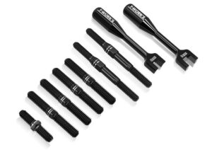 Turnbuckle Set - 64 Titanium Black - MP11 | MP11e - T-Work's
