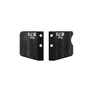 Weight Set Battery FT Steel Front And Rear Short - RC10TC8 - Team Associated 32091
