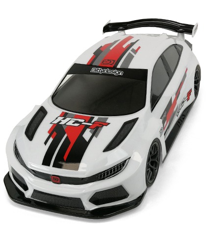 Bittydesign HC-F 190mm FWD Clear Body 1 Bittydesign HC-F 190mm FWD Clear Body