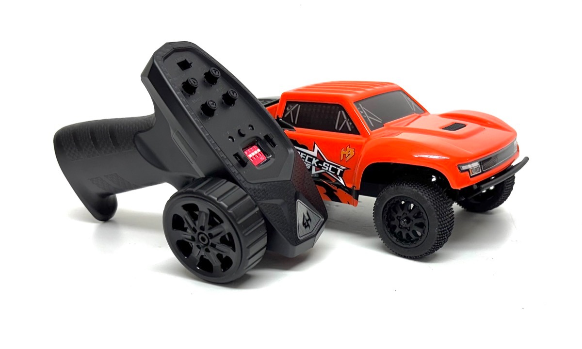Hobby Plus Speck-SCT 1:24 2WD Brushless RTR Short Course Truck – Oranz 9 Hobby Plus Speck-SCT 1:24 2WD Brushless RTR Short Course Truck - Orange