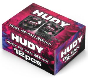 HUDY Brushless RC Fan 30mm - Set of 12pcs