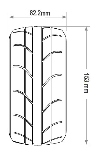 Jetko EX MT Super Sonic Belted 3.8" Slick Monster Truck Tyres & Wheels – 17mm / TRX17 / TRX12 (2) 4 Jetko EX MT Super Sonic Belted 3.8" Slick Monster Truck Tyres & Wheels - 17mm / TRX17 / TRX12 (2)