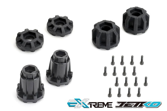 Jetko EX MT Wasteland Belted 4.0" Monster Truck Tyres & Wheels – 17mm / TRX17 / TRX12 (2) 3 Jetko EX MT Wasteland Belted 4.0" Monster Truck Tyres & Wheels - 17mm / TRX17 / TRX12 (2)