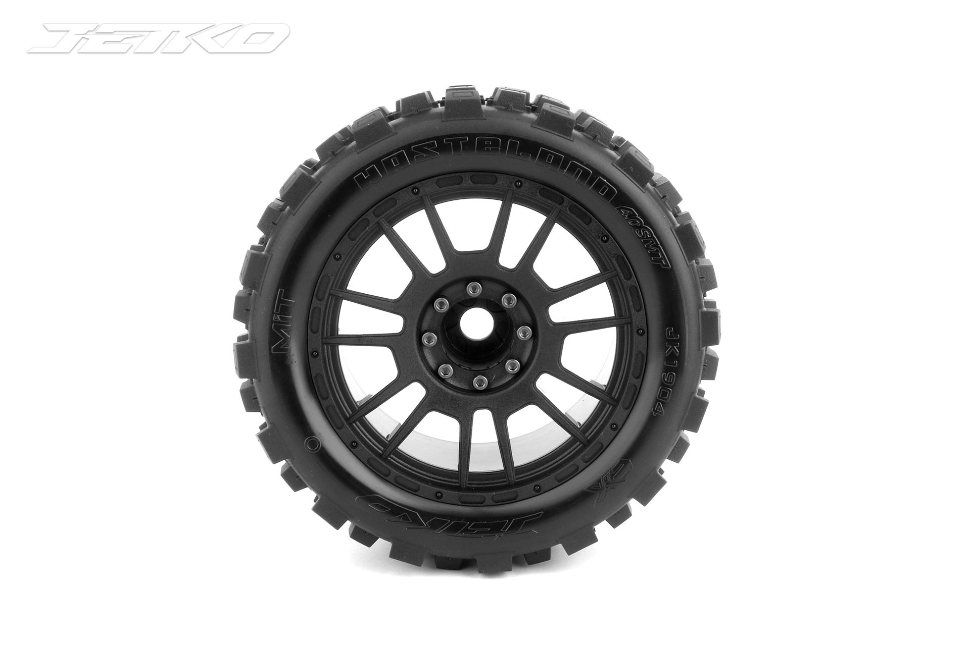 Jetko EX MT Wasteland Belted 4.0" Monster Truck Tyres & Wheels – 17mm / TRX17 / TRX12 (2) 2 Jetko EX MT Wasteland Belted 4.0" Monster Truck Tyres & Wheels - 17mm / TRX17 / TRX12 (2)