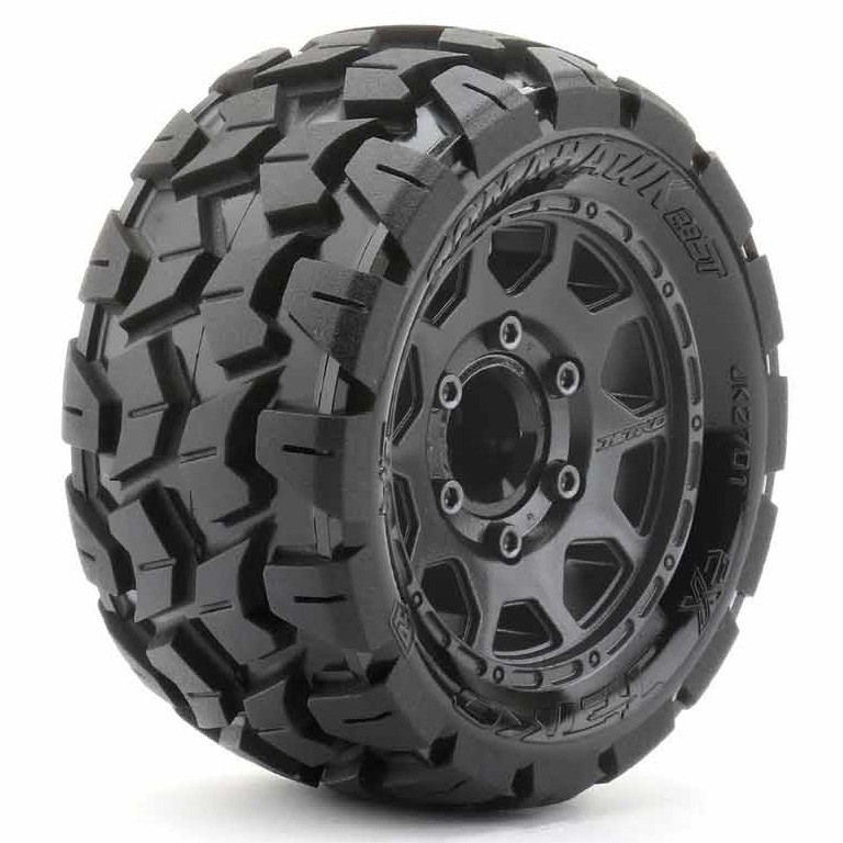 Jetko EX ST Tomahawk 2.8" Stadium Truck Tyres & Wheels – 12mm / 14mm / 17mm (2) 1 Jetko EX ST Tomahawk 2.8" Stadium Truck Tyres & Wheels - 12mm / 14mm / 17mm (2)