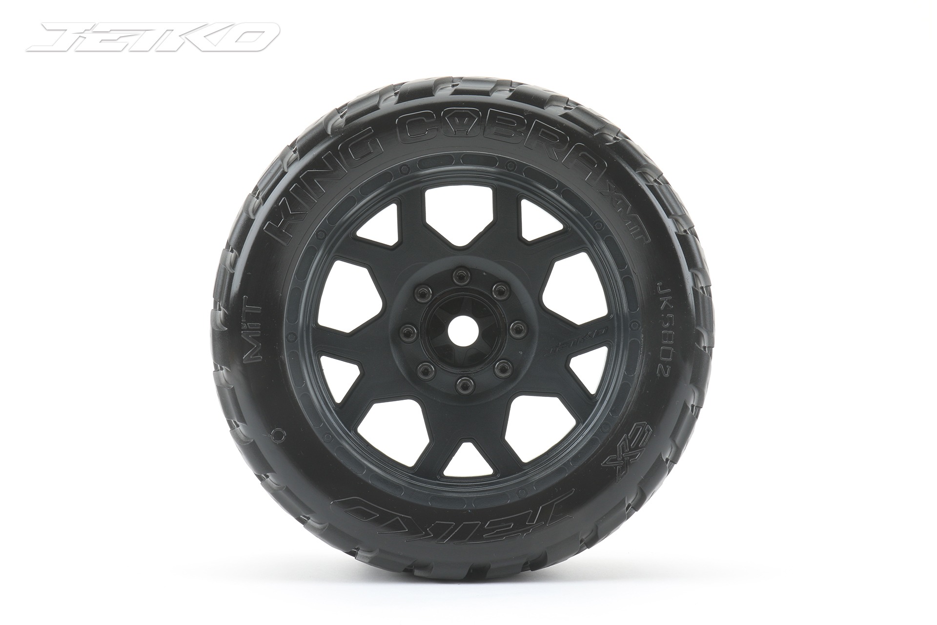 Jetko EX XMT King Cobra Belted 5.3" Tyres & Wheels – Traxxas X-Maxx / ARRMA Kraton 8S (2) 2 Jetko EX XMT King Cobra Belted 5.3" Tyres & Wheels - Traxxas X-Maxx / ARRMA Kraton 8S (2)