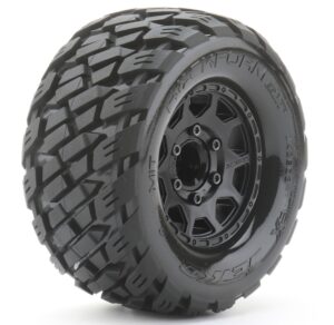 Jetko EX MT Rockform 2.8" Monster Truck Tyres & Wheels – 12mm / 14mm / 17mm (2)