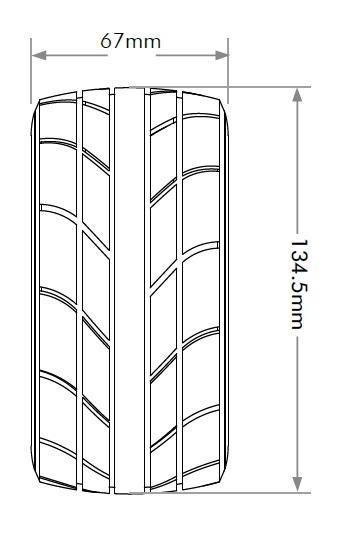 Jetko EX MT Super Sonic 2.8" Monster Truck Tyres & Wheels – 12mm / 14mm / 17mm (2) 4 Jetko EX MT Super Sonic 2.8" Monster Truck Tyres & Wheels – 12mm / 14mm / 17mm (2)