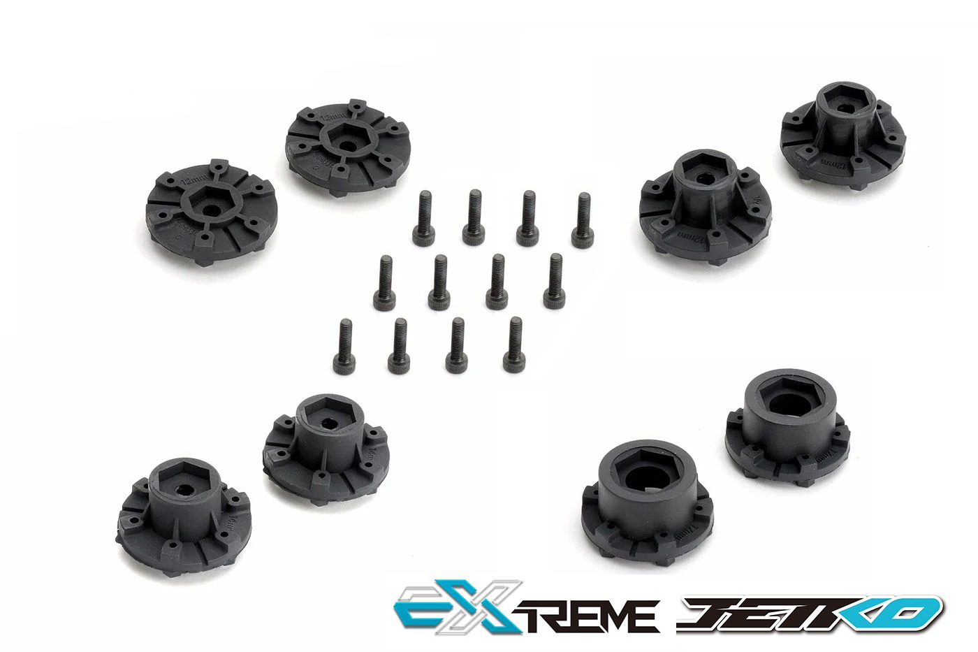 Jetko EX MT Raptor 2.8" Monster Truck Tyres & Wheels – 12mm / 14mm / 17mm (2) 5 Jetko EX MT Raptor 2.8" Monster Truck Tyres & Wheels – 12mm / 14mm / 17mm (2)