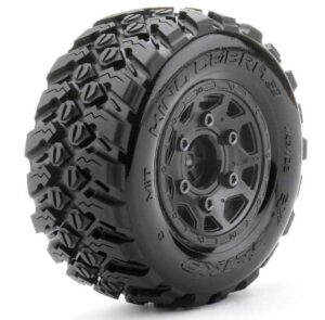 Jetko EX King Cobra SC Belted Tyres & Wheels – MultiHex 12mm / TRX 17mm / 17mm (2)