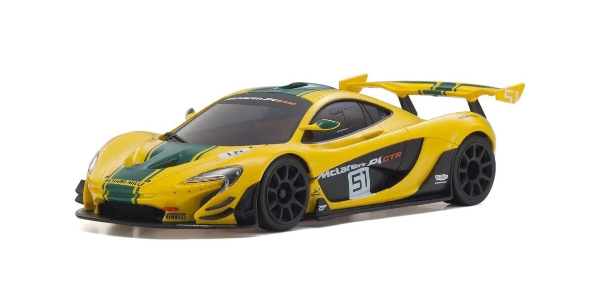 Kyosho Mini-Z MR-04 RWD McLaren P1 GTR Yellow/Green 1:27 ReadySet – KT-531P Raadioga 2 Kyosho Mini-Z MR-04 RWD McLaren P1 GTR Yellow/Green 1:27 ReadySet – KT-531P Raadioga
