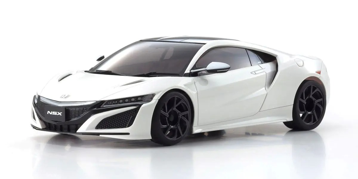 Kyosho Mini-Z MR-04 RWD Honda NSX 130R White 1:27 ReadySet – KT-531P Raadioga 2 Kyosho Mini-Z MR-04 RWD Honda NSX 130R White 1:27 ReadySet – KT-531P Raadioga