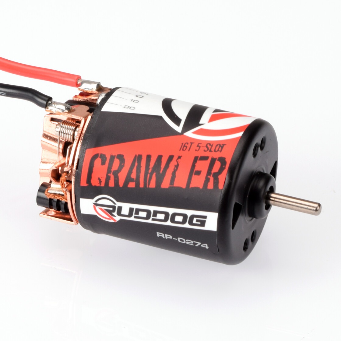 Ruddog 16T 5-Slot 540 1:10 Brushed Motor for Crawler - RP-0274 1 Ruddog 16T 5-Slot 540 1:10 Brushed Motor for Crawler - RP-0274