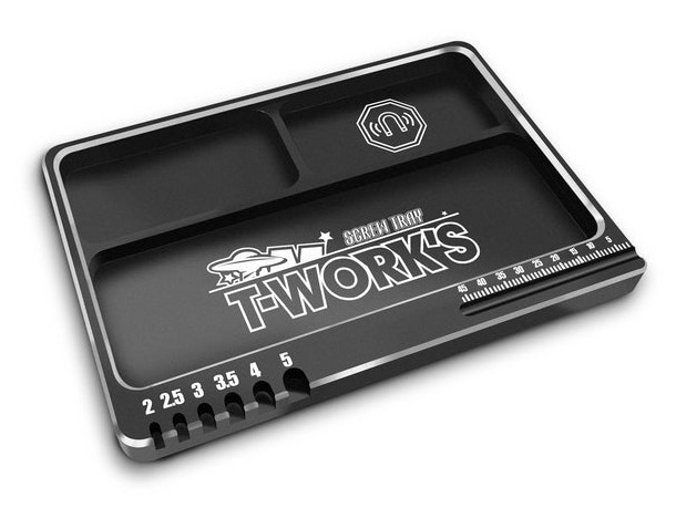 T-Work's Aluminium Screw Tray - TT-120-B 1 T-Work's Aluminium Screw Tray - TT-120-B