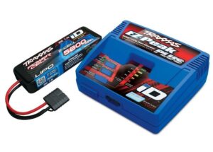 Traxxas EZ-Peak Plus 4A Charger + 5800mAh 2S 25C LiPo Battery iD Combo (EU) - TRX2992GX