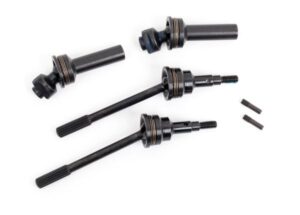 Traxxas Front Extreme Heavy-Duty Steel CV Driveshafts (2) - Traxxas TRX9051R