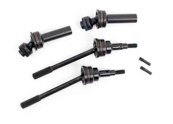 Traxxas Front Extreme Heavy-Duty Steel CV Driveshafts (2) - Traxxas TRX9051R 1 Traxxas Front Extreme Heavy-Duty Steel CV Driveshafts (2) - Traxxas TRX9051R