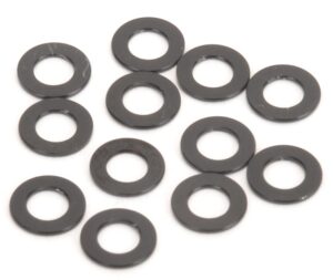 Washers M3x0.50mm Alu (12) #U4862 Schumacher