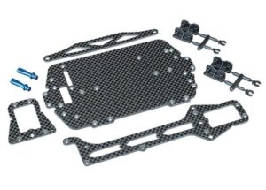 Chassis Kit Carbon Fiber for 1:18 Latrax Rally - Traxxas 7525