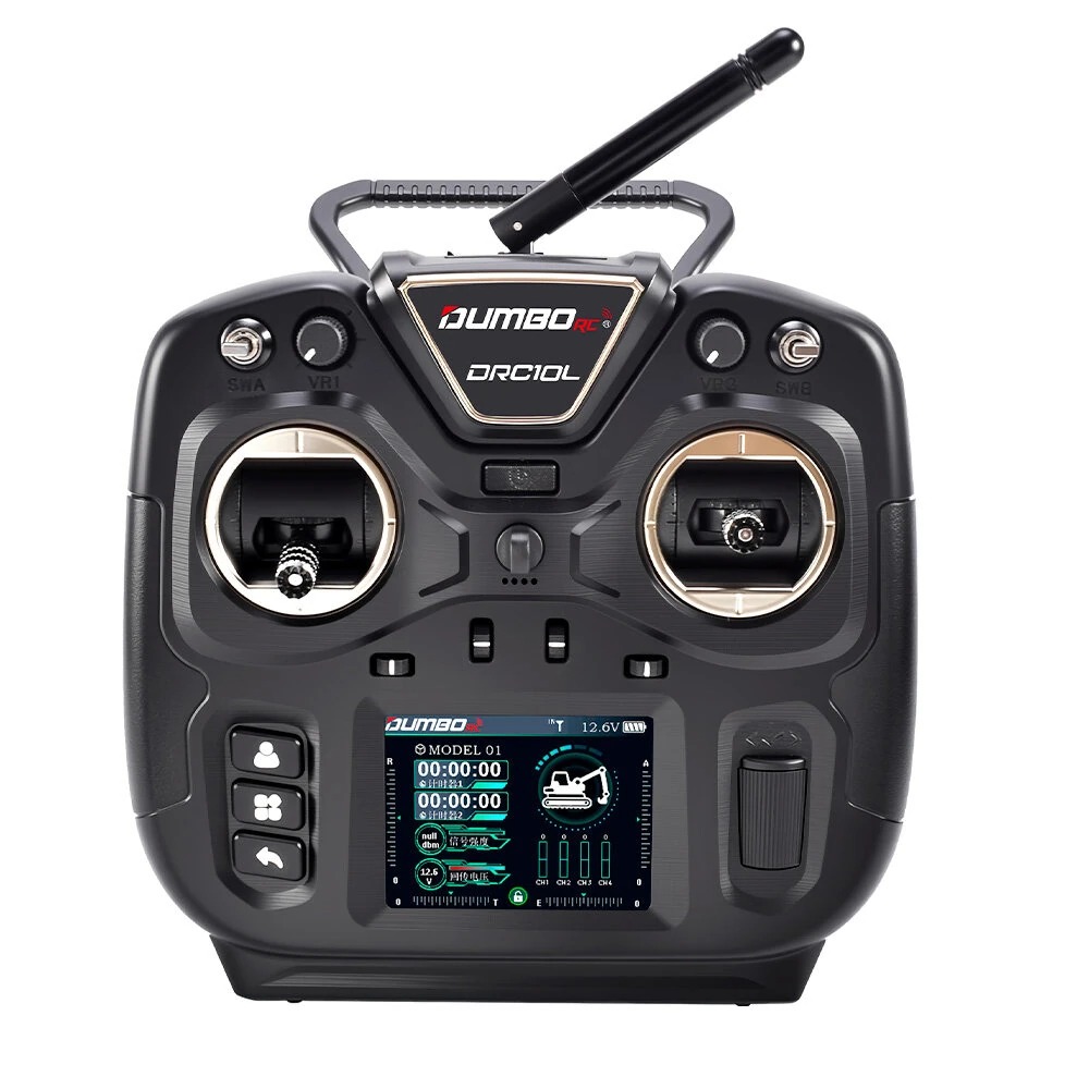 DumboRC DRC10L 10CH 2.4GHz RC Transmitter + P10F Receiver 2 DumboRC DRC10L 10CH 2.4GHz RC Transmitter + P10F Receiver